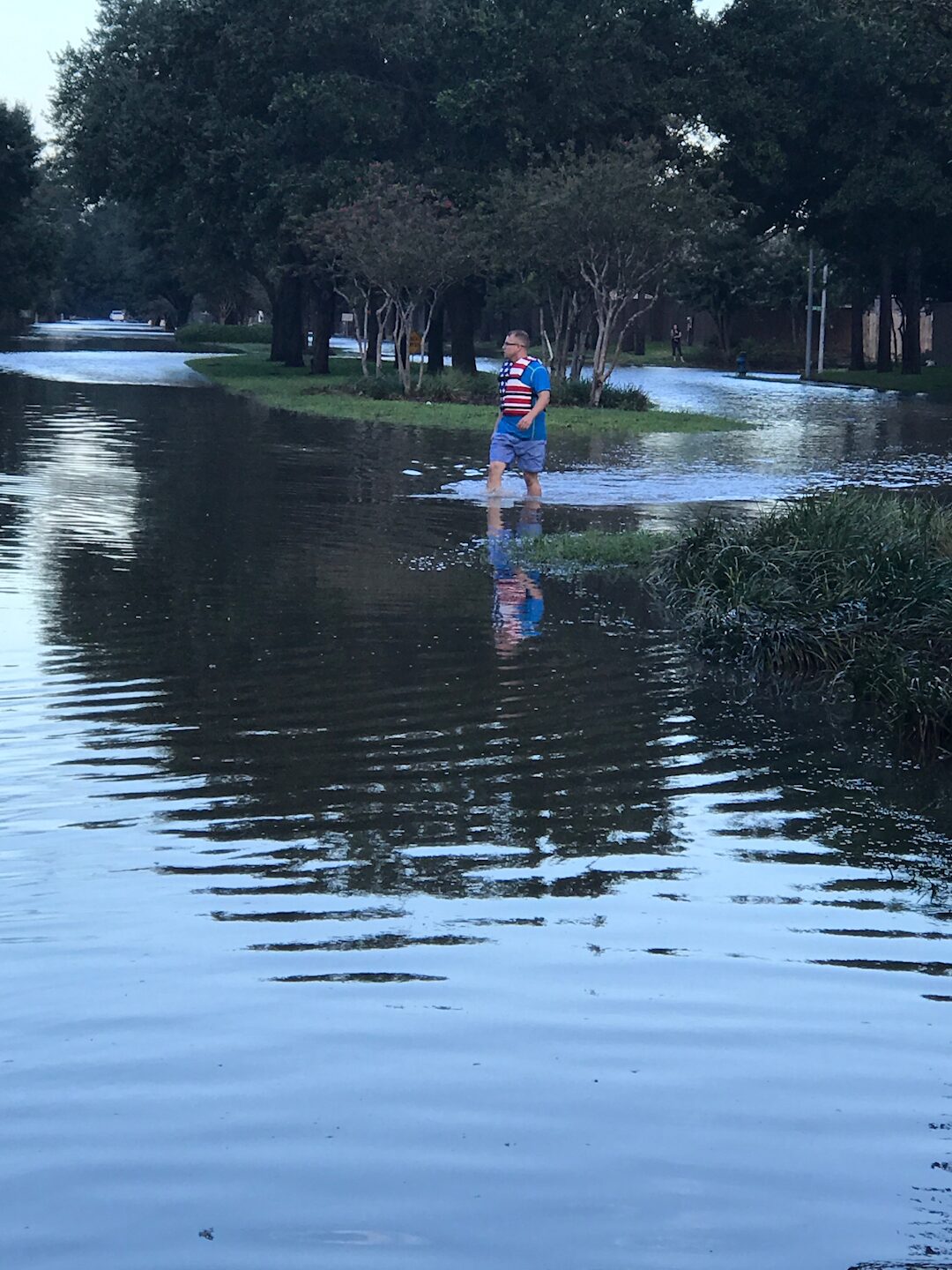 Hurricane rescue boat operation led by Ryan Nichols and Rescue the Universe