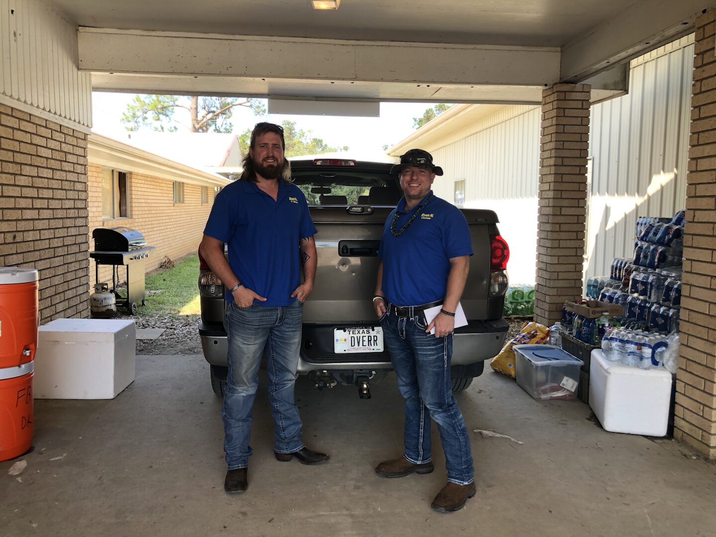Hurricane rescue boat operation led by Ryan Nichols and Rescue the Universe