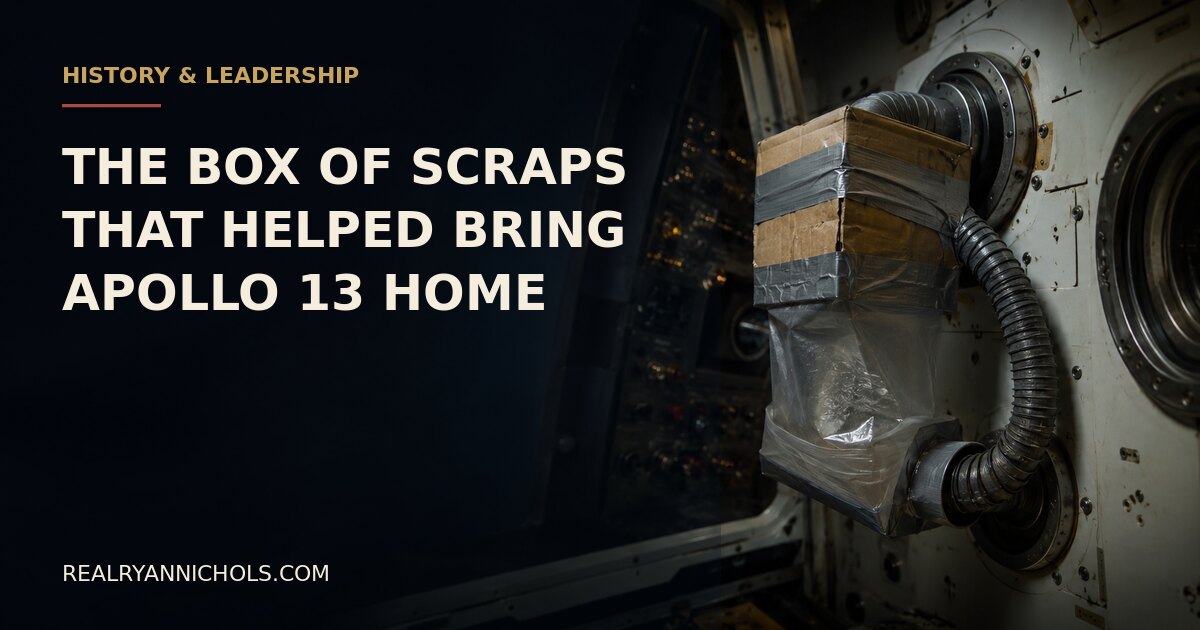 The Box of Scraps That Helped Bring Apollo 13 Home social preview