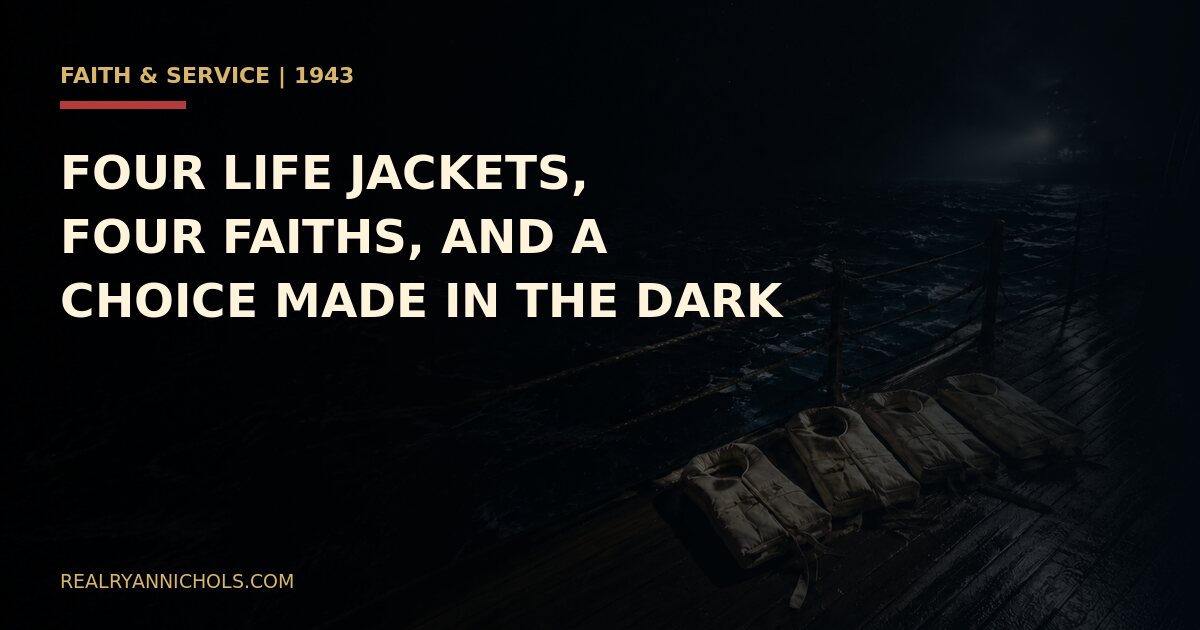Four Life Jackets, Four Faiths, and a Choice Made in the Dark social preview