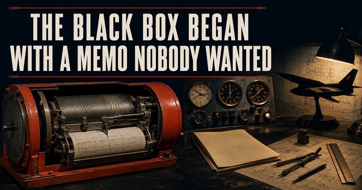 The Black Box Began With a Memo Nobody Wanted social preview