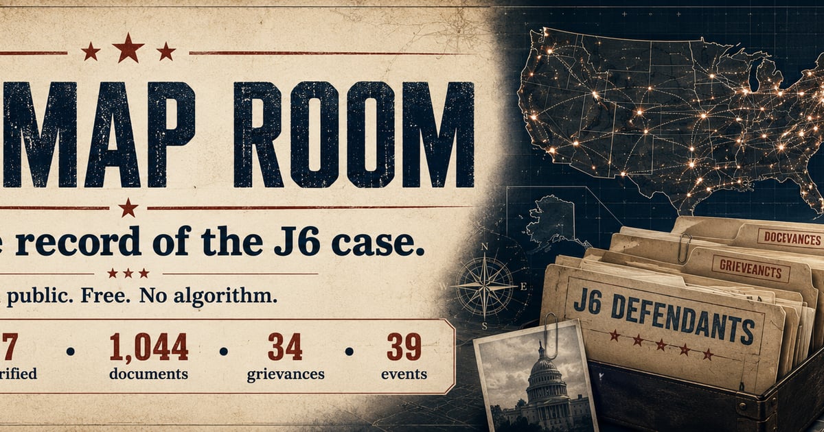 A map room visual representing a complete domain, records, and publishing setup.