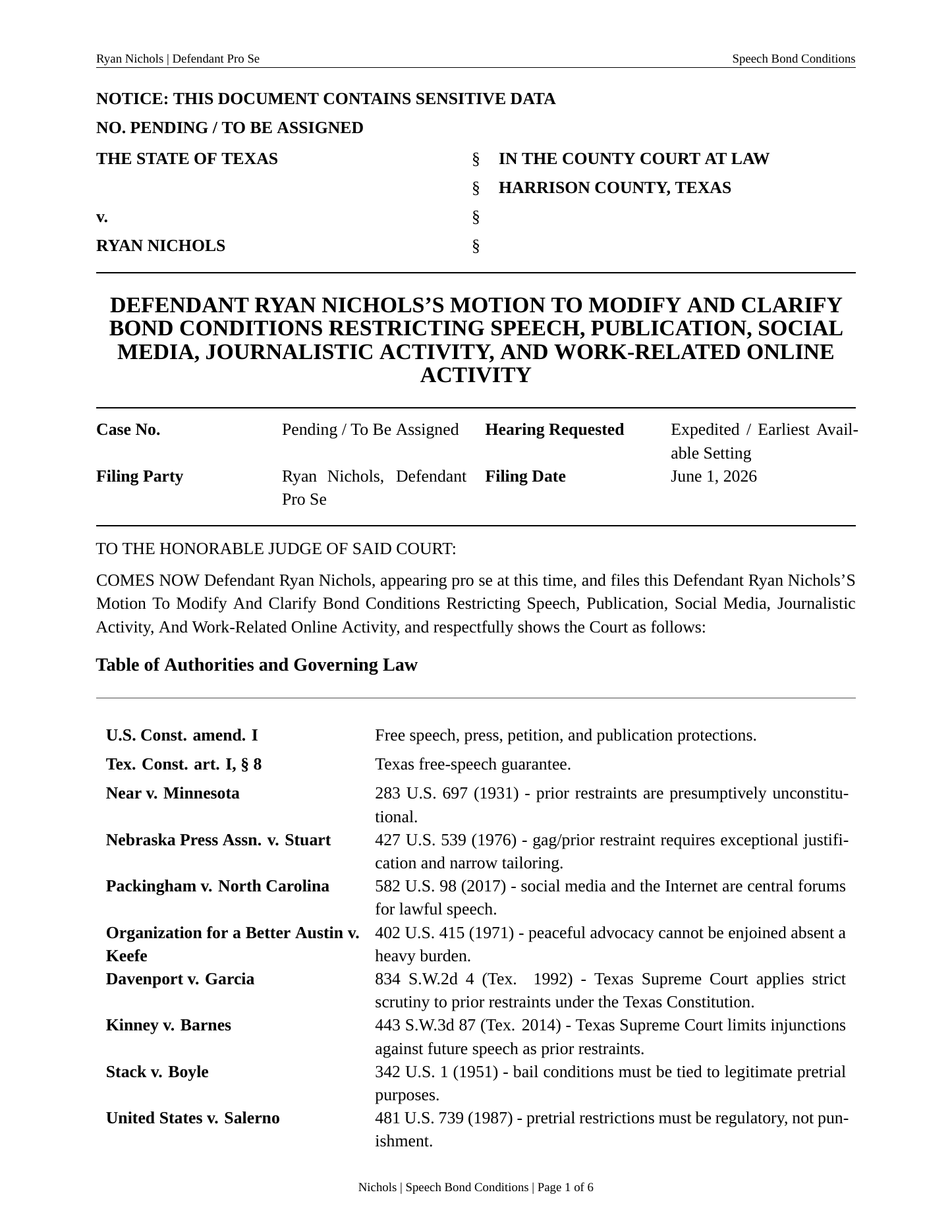 EX-025B - Motion 2 filing preview