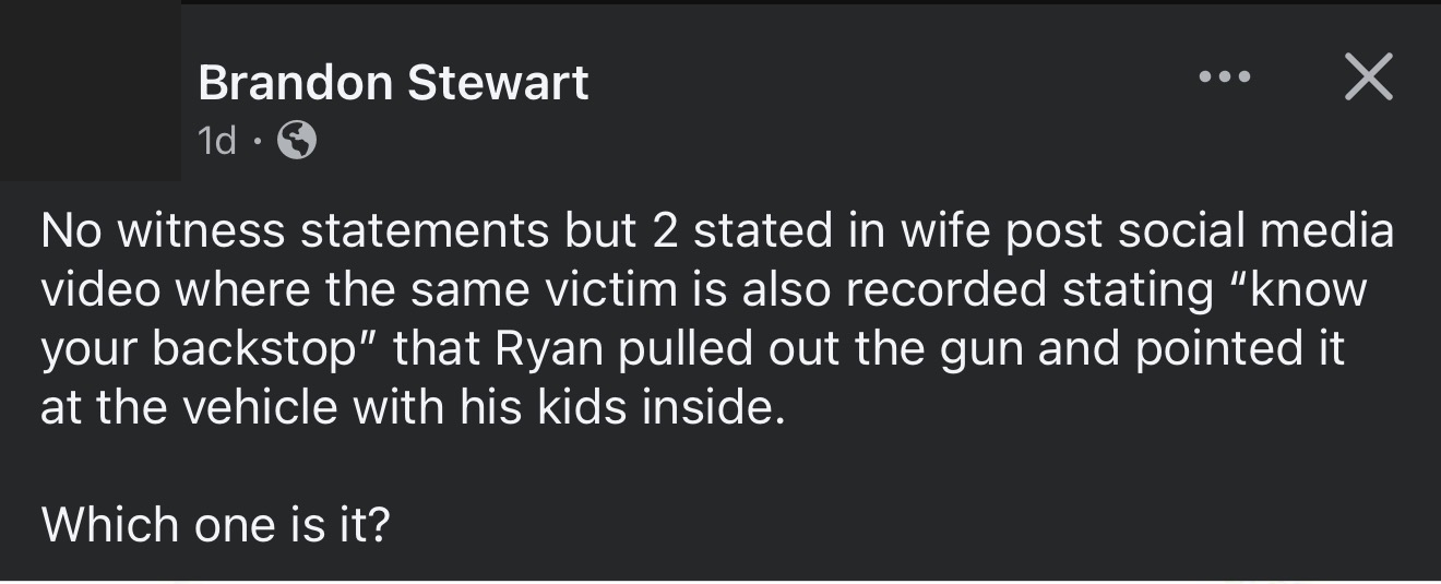 EX-002 - Public escalation of the gun story