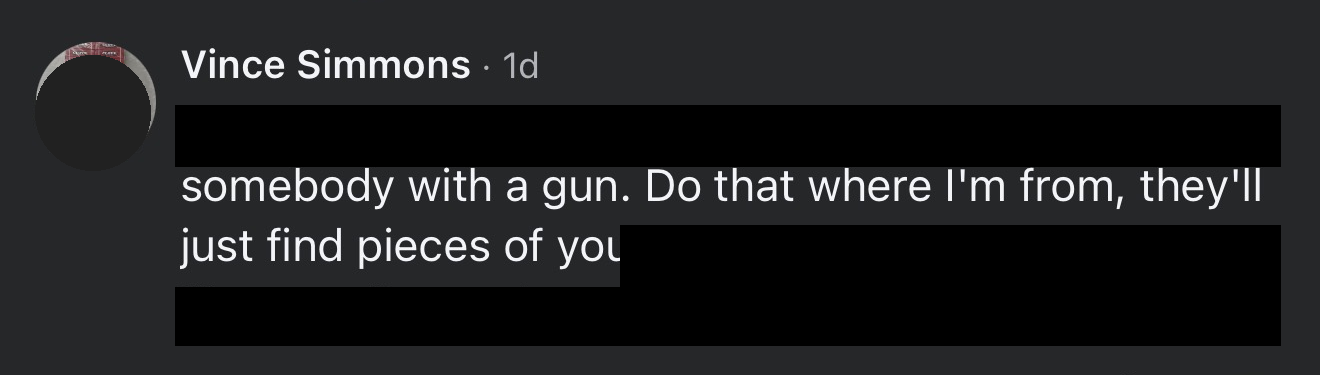 EX-006 - "they'll just find pieces of you" comment