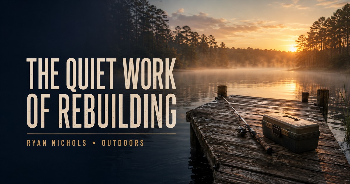 Ryan Nichols and the Quiet Work of Rebuilding Outdoors social preview